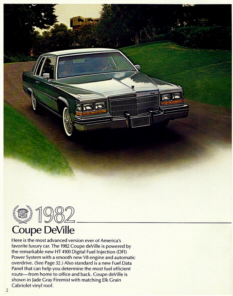 1982 Cadillac Prestige Brochure Page 41